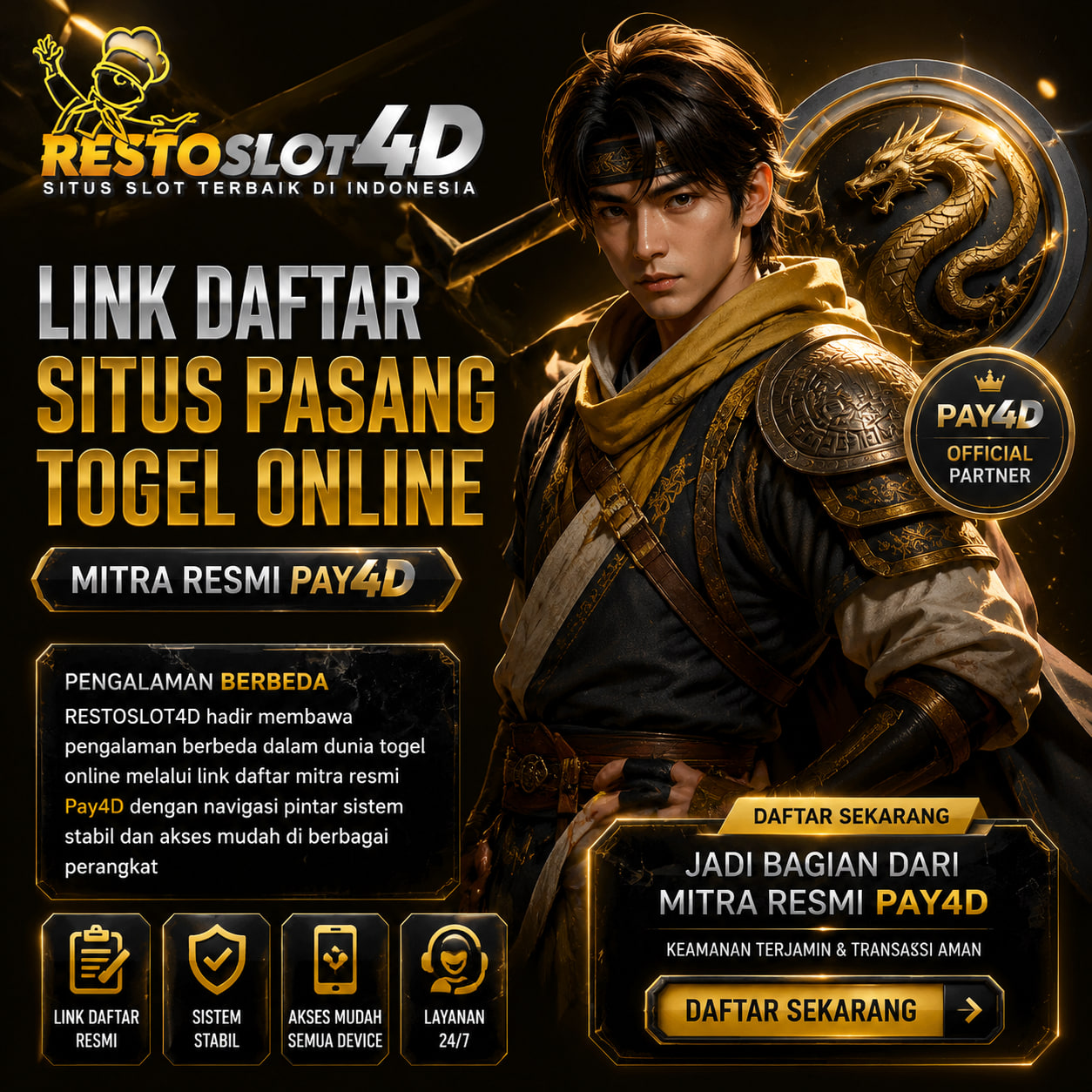 RESTOSLOT4D Banner